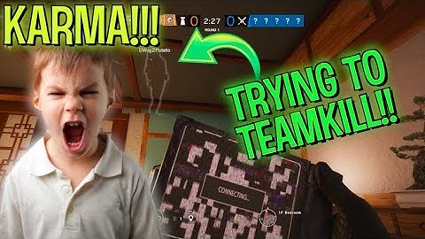 TOXIC TEAMKILLER GETS REKT - Rainbow Six Siege: Ranked Highlights (Operation Para Bellum)