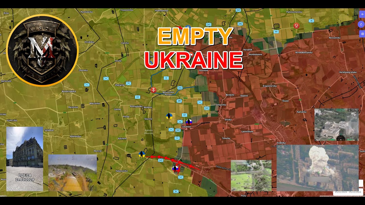 Klishchiivka Has Fallen. Military Summary And Analysis For 2024.05.22