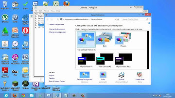 How To Make Windows 8 Window Transparent