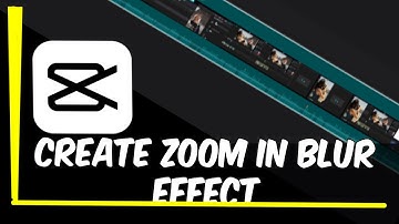 Create ZOOM in Blur Effect | CapCut PC Tutorial