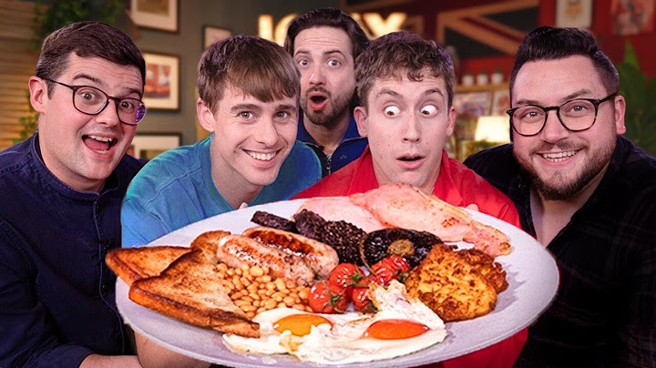 The Ultimate Full English Breakfast with Sorted Food!