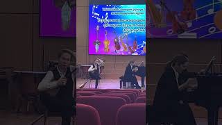 картинка: Е.Үсенов- «Шәмші Дастан» орындаған Санай Дінмұхамед