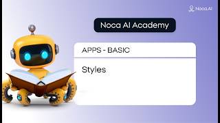 Styles - AI App Builder