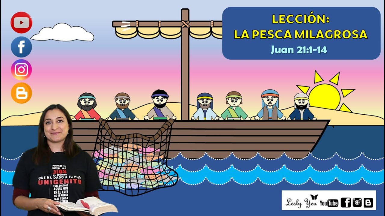 Lección: La pesca milagrosa (Juan 21:1-14) 