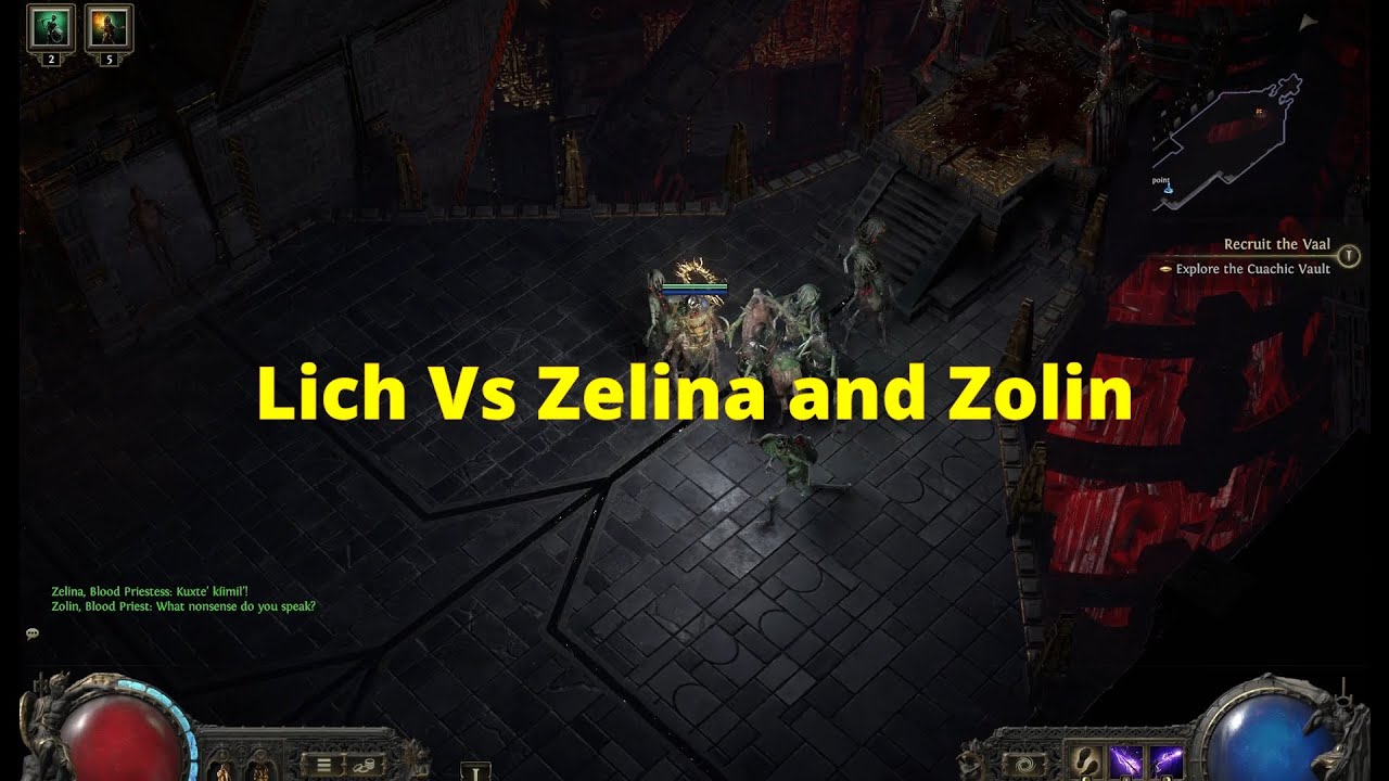 Check Boss POE 2 0.3 Zelina and Zolin Interlude Boss DPS Check Bosses - YouTube