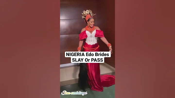 NIGERIA 🇳🇬 EDO BRIDES SLAY OR PASS#viral #wedding #edobride #fashion
