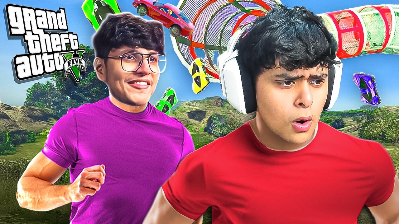 GTA V STUNTS WITH LIVE INSAAN AND OG GANG  🚗  Driving School day 3 IRL Stream 🎮 Getting haircut  🏎️