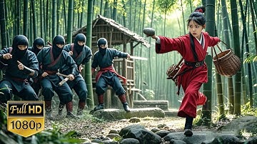 【2025最新電影】採藥女孩竟是隱世高手，用一塊小石子扭轉生死局！ | Kung Fu |#電影 #movie #中國電視劇 #大陸劇