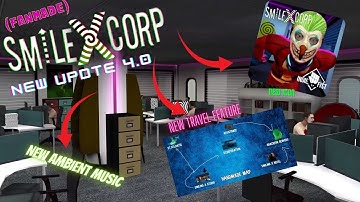 Smiling X Corp NEW UPDATE 4.0 New Features PART 1 (Fanmade) | Indiefist | Charlie Gaming