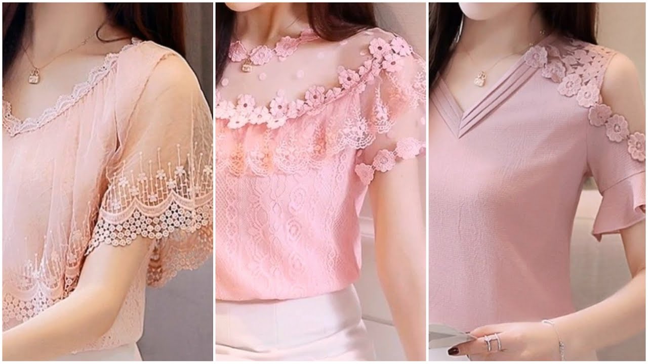 semi formal blouses designs