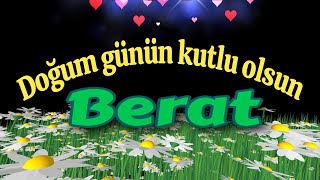 İyi ki doğdun Berat, doğum günün kutlu olsun, mutlu yıllar sana. İsme özel doğum günü şarkısı Resimi