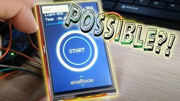 Arduino possibilities and project - Home Automation (3.5 inch touchscreen) [eng sub]