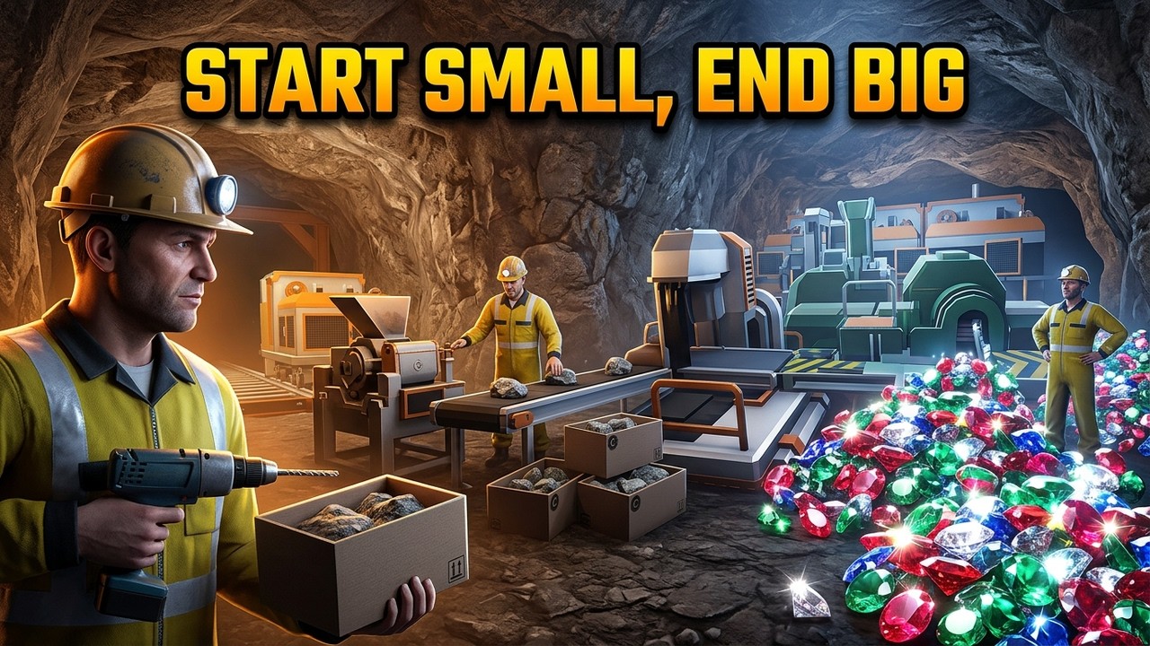 First Look at Mineral Mining Simulator