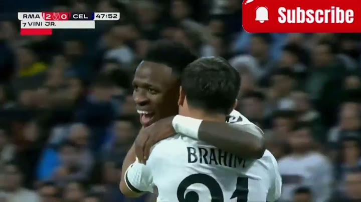 ملخص مباراة و اهداف ريال مدريد و سيلتا فيغو 2/5