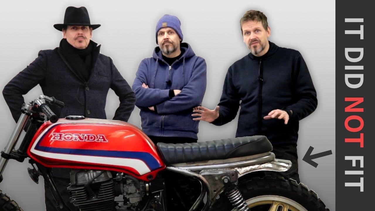 Настройка заднего крыла (с не очень полезными друзьями) — Honda CB400 Cafe Racer Build E1·S2