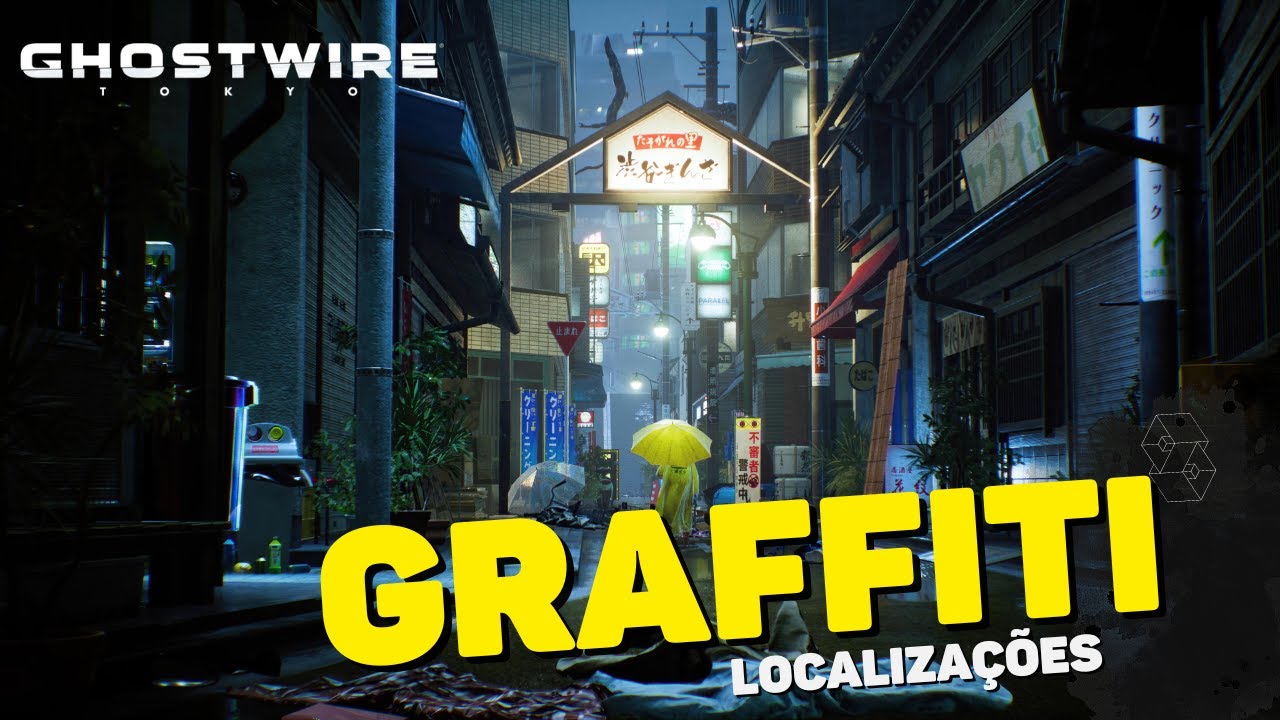 Graffiti location Ghostwire Tokyo - Santuário de Hatsuike ( 1
