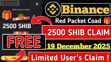 Binance Red Packet Code Today | Red Packet Code In Binance Today | Red Packet Code Binance Today