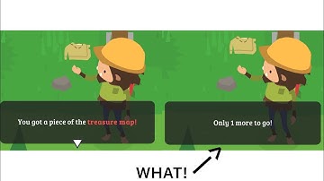 Sneaky Sasquatch: Getting most of the map pieces before first cutscene