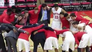 Best College Basketball Pre-Game Huddle - Fairfield Stags Men's Basketball - 2015-2016