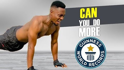 GUINNESS WORLD RECORD/30 SECONDS PUSH-UP CHALLENGE