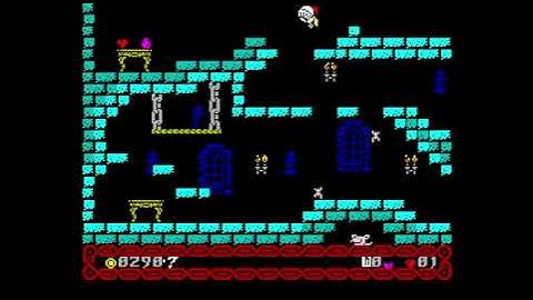 Castle Escape (ZX Spectrum Next) - Collect the Gold, Escape the Castle!