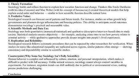 SOC101 GDB Solution Fall 2025 | Sociology as a Science Explained