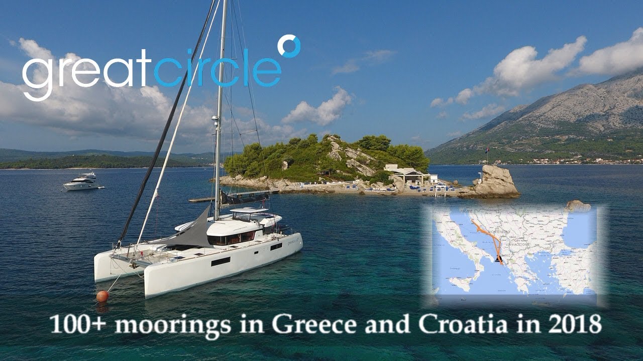 Sailing in Croatia - Sailing Greatcircle Overview 2018 - Part 3