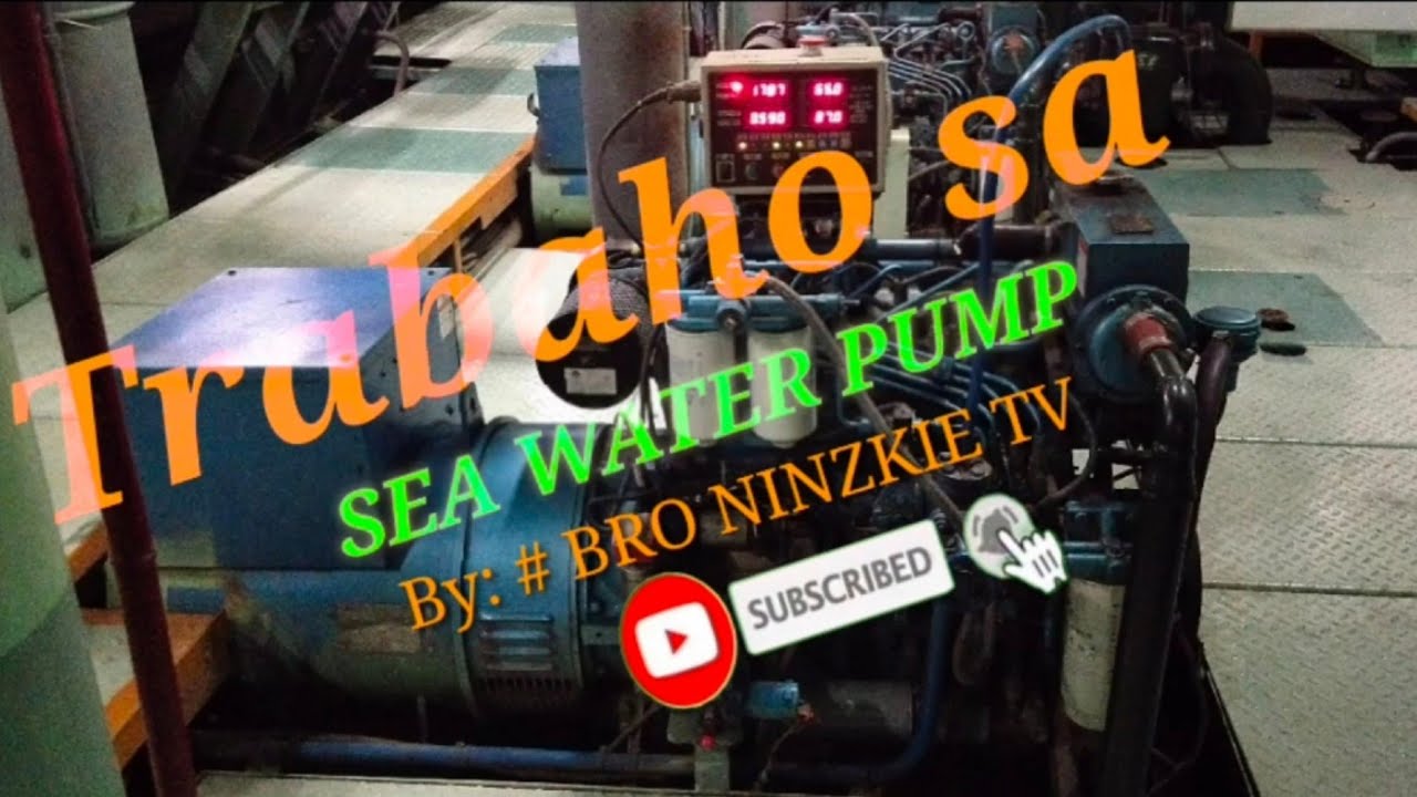 CHANGING SEA WATER PUMP MECHANICAL SEAL YouTube