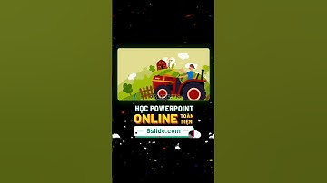 Gợi ý thiết kế Hiệu ứng Animation #PowerPoint sáng tạo cho Slide mở đầu chủ đề Nông nghiệp 🌾