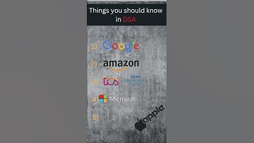 Things you should know in DSA as a Beginner #coding #developer #dsa