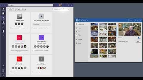 Hide Your Background on Teams with ChromaCam | Work From Home Essential
