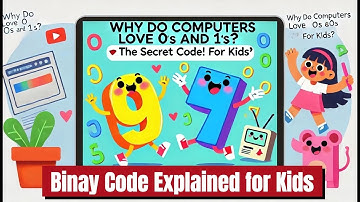 Binary Code Basics: The Magic of 0s and 1s for Kids! 🚀✨