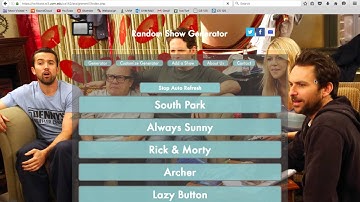 CS142 Random Show Generator - Round 3 Usability Test