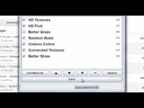 How To Download MC Patcher 1.3.1 Minecraft