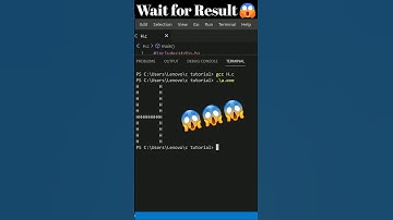 print alphabet (H) using for Loop in C language 😱ll #shorts #programming #youtubeshorts