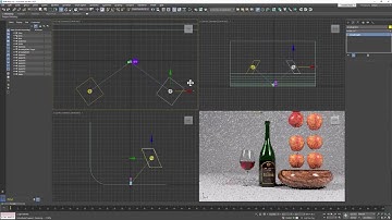3Ds Max: 3 Point Lighting Setup