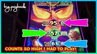 MASSIVE FREE GAMES - DEGEN MODE COMES THROUGH on Fire Light Eruption Slots! screenshot 2
