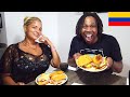 Making Patacón Sandwiches - Cooking in Colombia Part 11