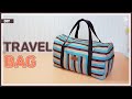 DIY/ BIG BOSTON BAG/ TRAVEL BAG/ WEEKEND BAG/ 빅사이즈 보스턴백 만들기/ 여행가방만들기/ sewing/ tutorial [Tendersmile]