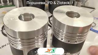 Порівняння поршневих на трактори МТЗ і ЮМЗ від брендів JFD та Zlotecki