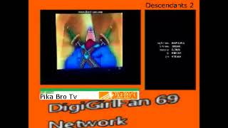 Digigirlfan 69 Network Descendants 2 Split Screen Credits October 62017