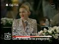 Capture de la vidéo Madonna Interview Evita Press Conference Argentina In 1996 02 06
