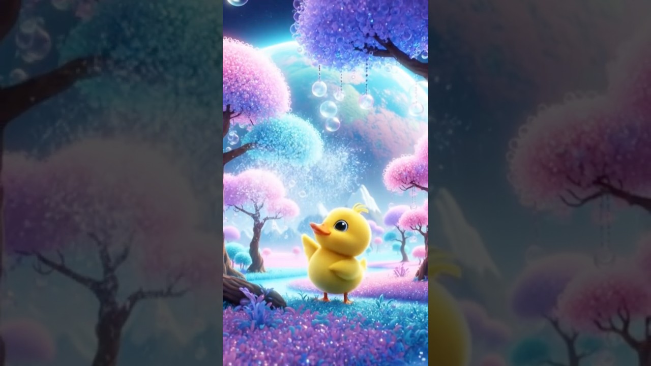 Duck in bubble world