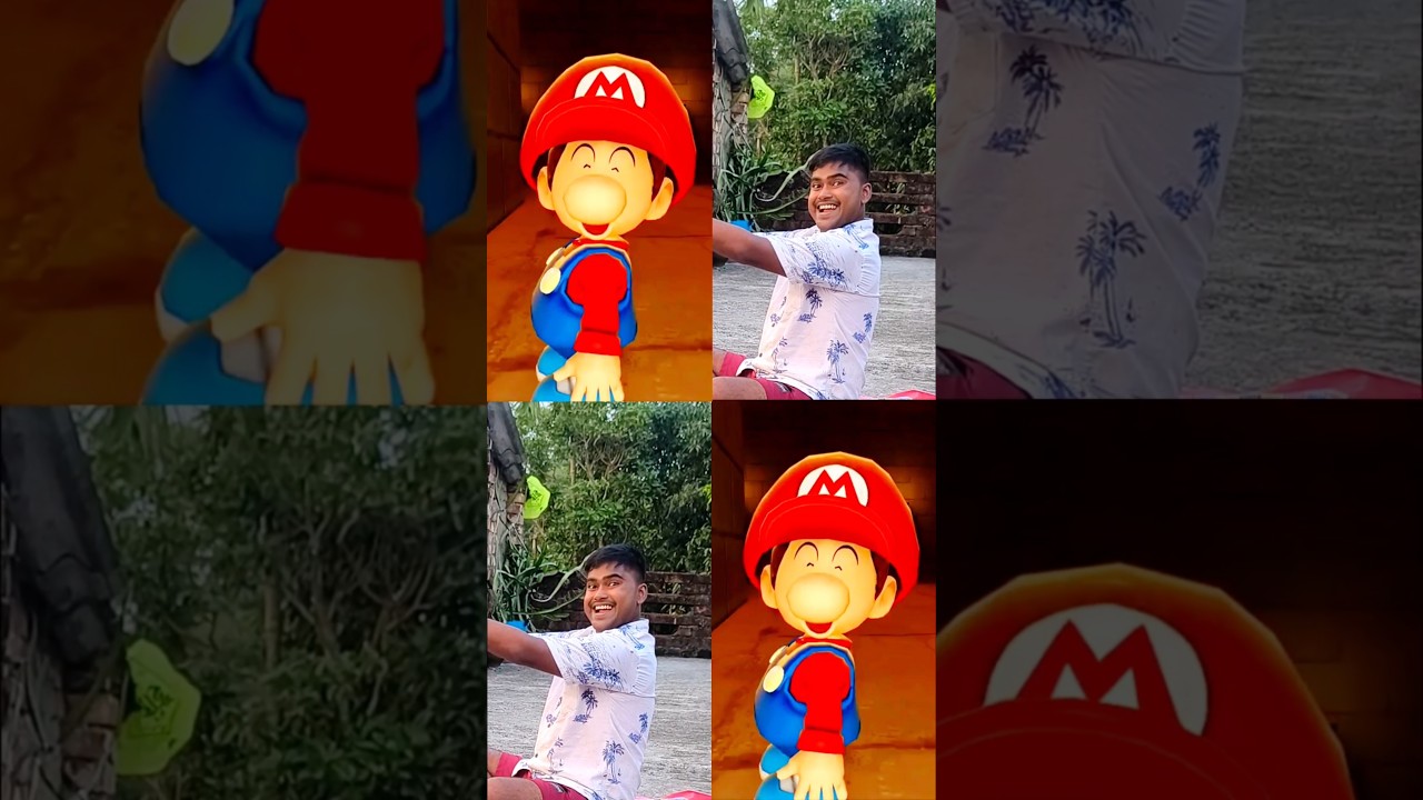 Baby mario ball control funny cute viral shorts 