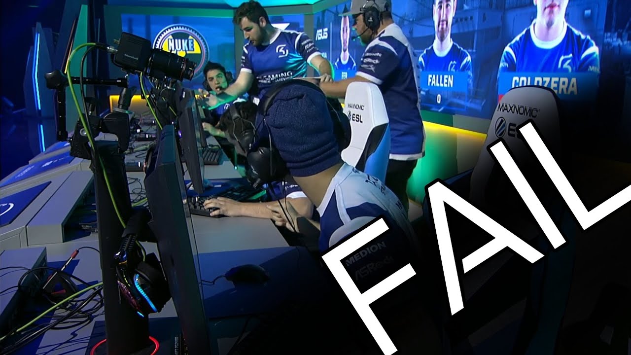 [FAIL] FALLEN Celebrates too early!! [SK vs F3 Cologne 2016] - YouTube