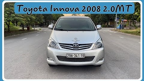 Đánh giá xe innova v 2008 năm 2024