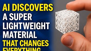 AI Discovers a Super Lightweight Material That Changes Everything