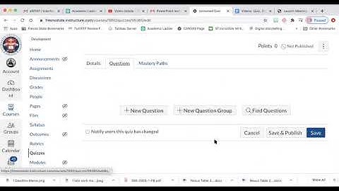 How to create a Test Pool in Canvas