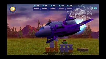 Angry Bird Transformers Spark Run with Moustache Pig and Terence