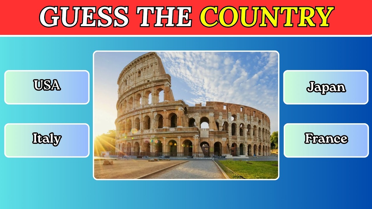Guess the Country by Photo 📸🌍Only 1% Can Guess All 30 Countries 😱🔥